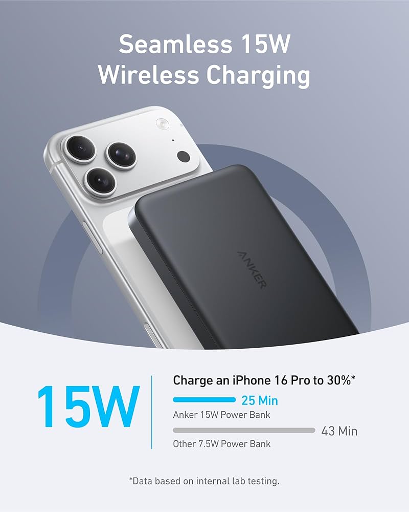 Anker MagGo Power Bank 10000mAh Qi2対応モデル Amazon | Anker MagGo Power Bank (10000mAh) モバイル